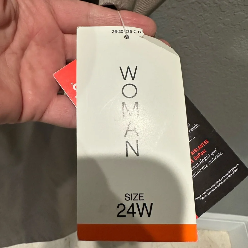 VTG Worthington Trench Coat With Detachable Thermolite Liner Sz 24W NWT - Picture 3 of 9